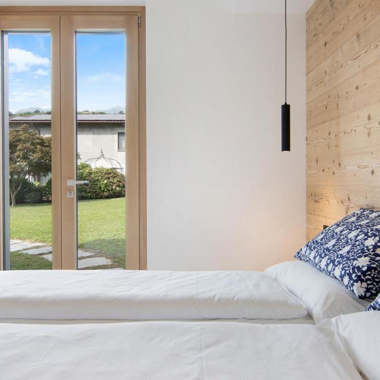 La villa del lago in giardino - Appartamento Premium con 3 Camere da Letto e Balcone - 11