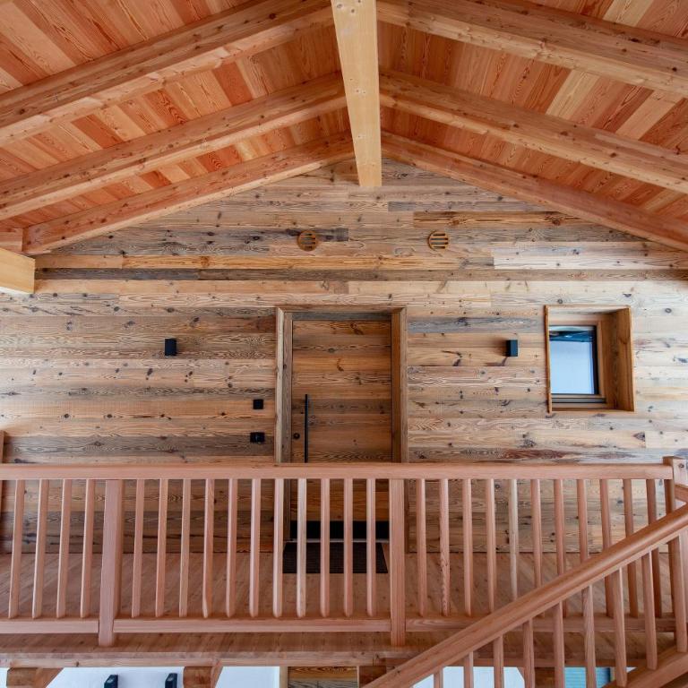Les Ciases Chalets Dolomites Apt 4 - Appartamento Deluxe con 2 Camere da Letto e Balcone - 23