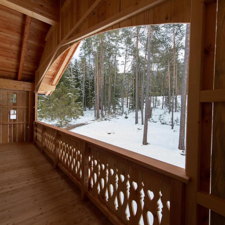 Les Ciases Chalets Dolomites Apt 4 - Appartamento Deluxe con 2 Camere da Letto e Balcone - 31
