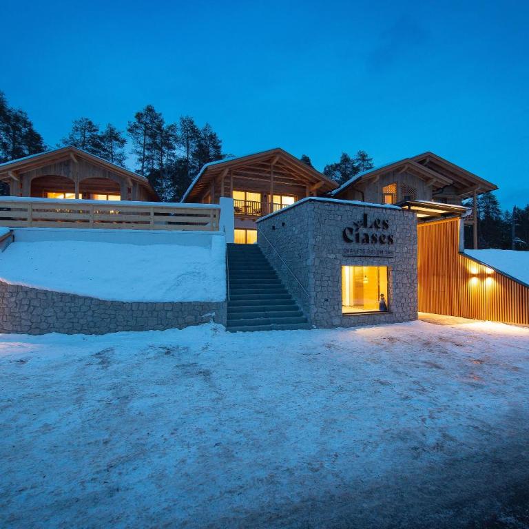 Les Ciases Chalets Dolomites Apt 4 - Appartamento Deluxe con 2 Camere da Letto e Balcone - 41