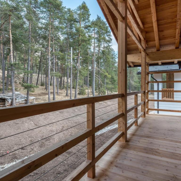 Les Ciases Chalets Dolomites Apt 4 - Appartamento Deluxe con 2 Camere da Letto e Balcone - 22