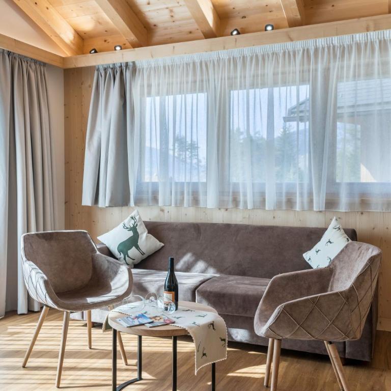 Les Ciases Chalets Dolomites Apt 4 - Appartamento Deluxe con 2 Camere da Letto e Balcone - 3