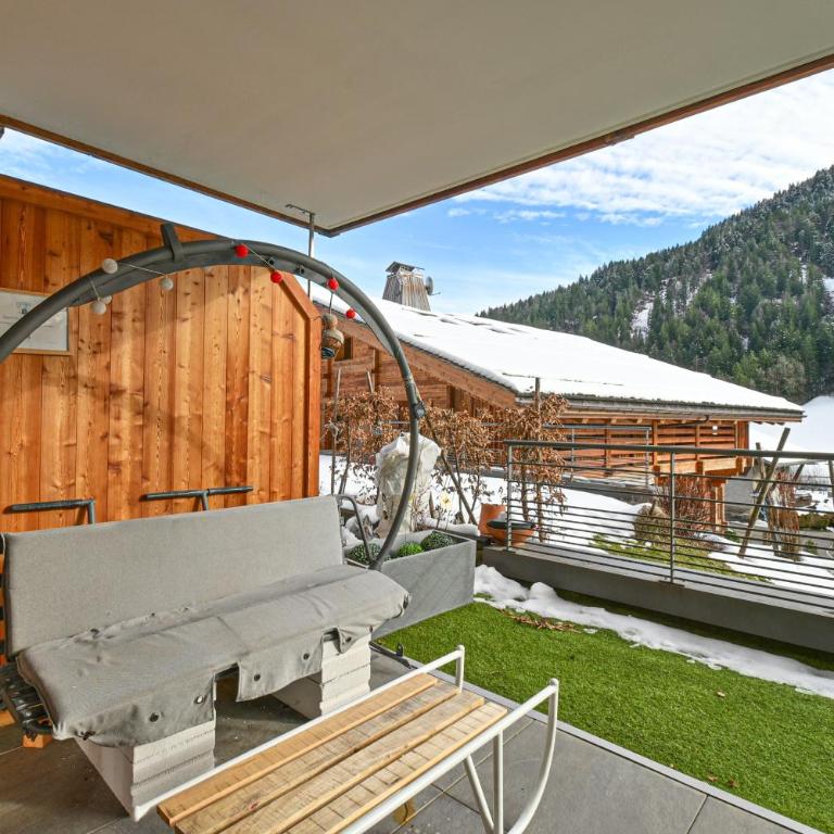 Appartement Le Barat'ski - Two-Bedroom Deluxe Apartment with Balcony - 4