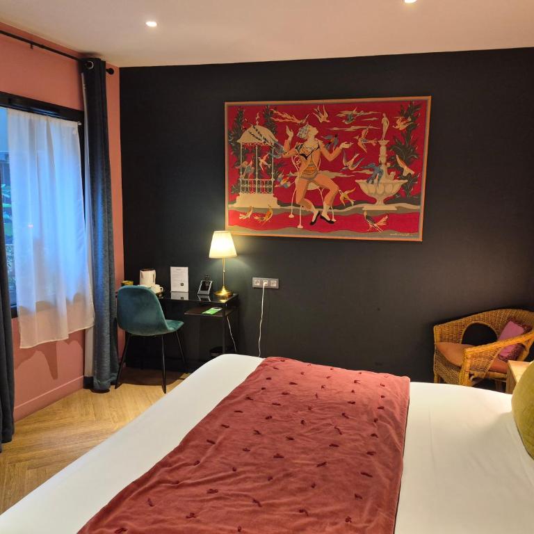 Hotel Du Cygne Tours - Chambre Double ou Lits Jumeaux - Accessible aux Personnes à Mobilité Réduite - 5