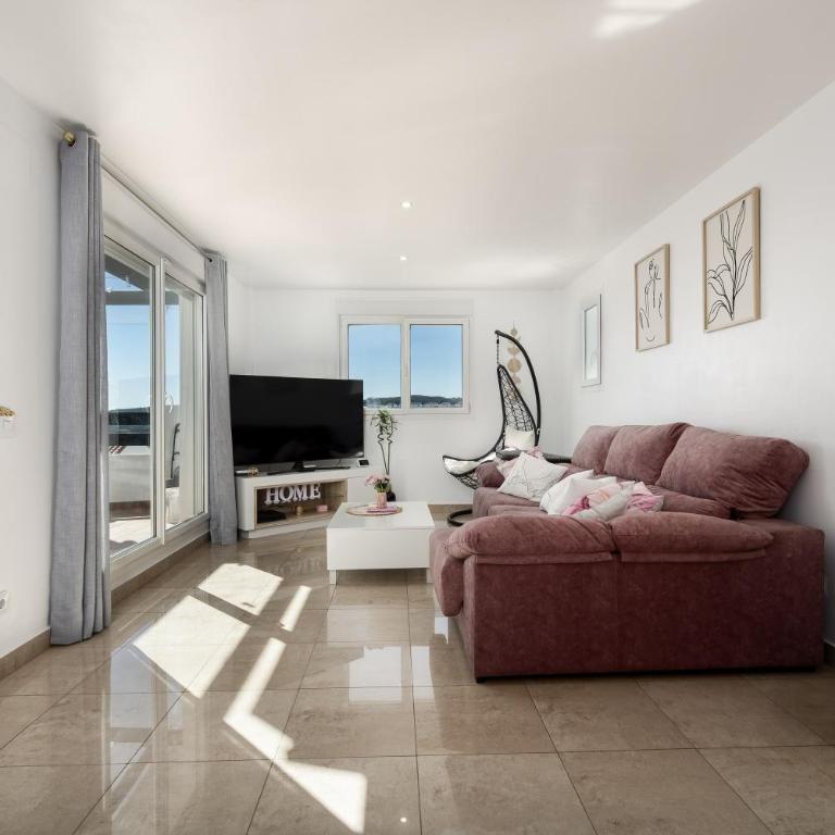 Atico Duplex con terraza - Apartamento Deluxe de 2 dormitorios con vistas al mar - 6
