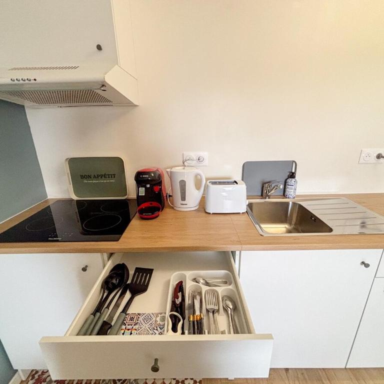 Appt 4 pers - Parking gratuit - WiFi - Appartement 2 Chambres - 7