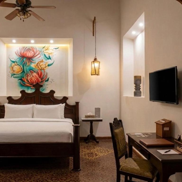 Villa Merida Luxury Mansion - Adults Only Boutique Hotel - Queen Room with Garden View - 9
