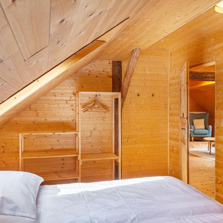 Penthouse im Bauernhaus - Deluxe-Apartment mit 2 Schlafzimmern und Gartenblick - 20