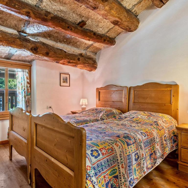 Agriturismo Malga Riondera - Appartamento Deluxe con 2 Camere da Letto e Vista Giardino - 1
