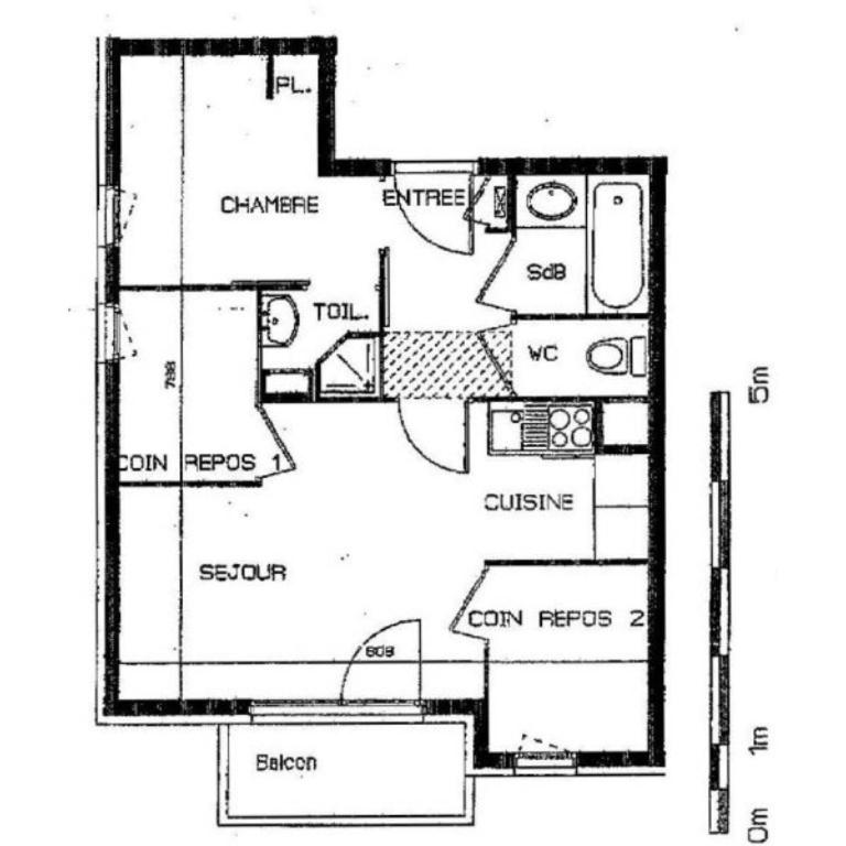 Appartement St François Longchamp - Appartement 3 Chambres Premium avec Balcon - 19