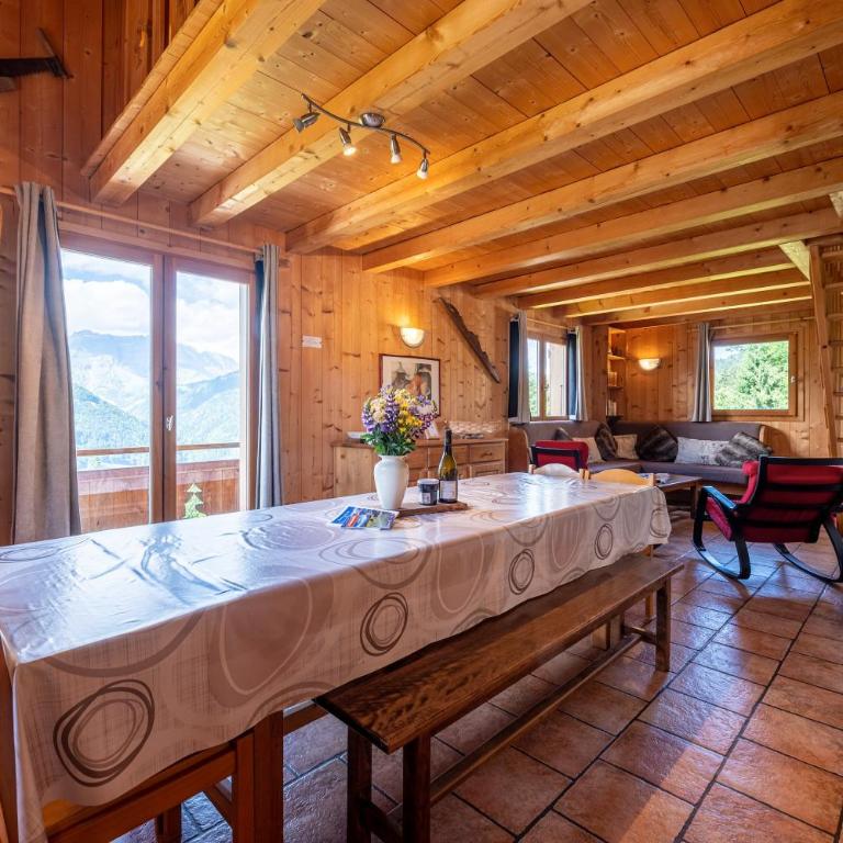Le Paccaly, Piscine et Aire de jeux - Chalet - 6