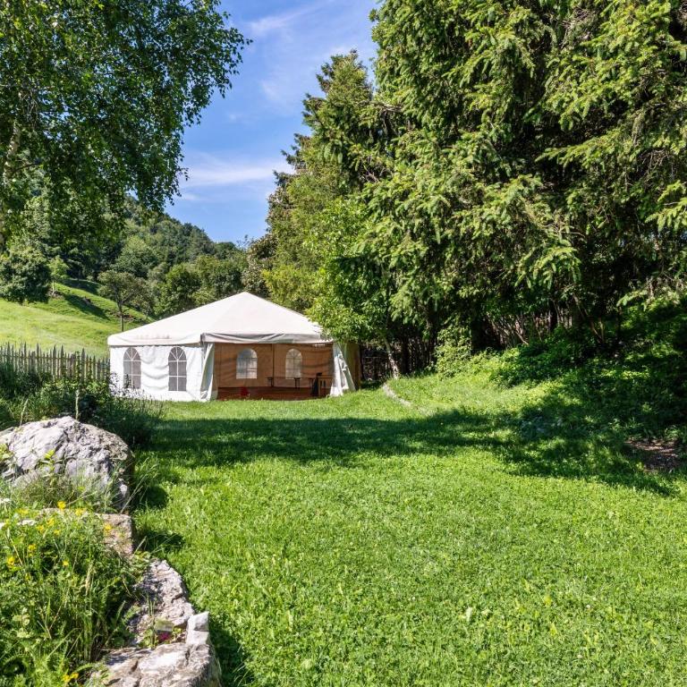 Agriturismo Malga Riondera - Appartamento con 1 Camera da Letto e Vista Giardino - 13