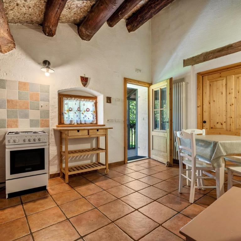 Agriturismo Malga Riondera - Appartamento con 1 Camera da Letto e Vista Giardino - 9