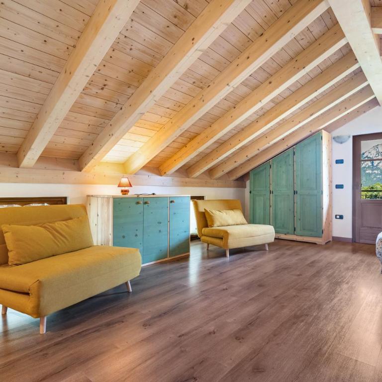 Agriturismo Malga Riondera - Appartamento Superior con 1 Camera da Letto e Balcone - 12