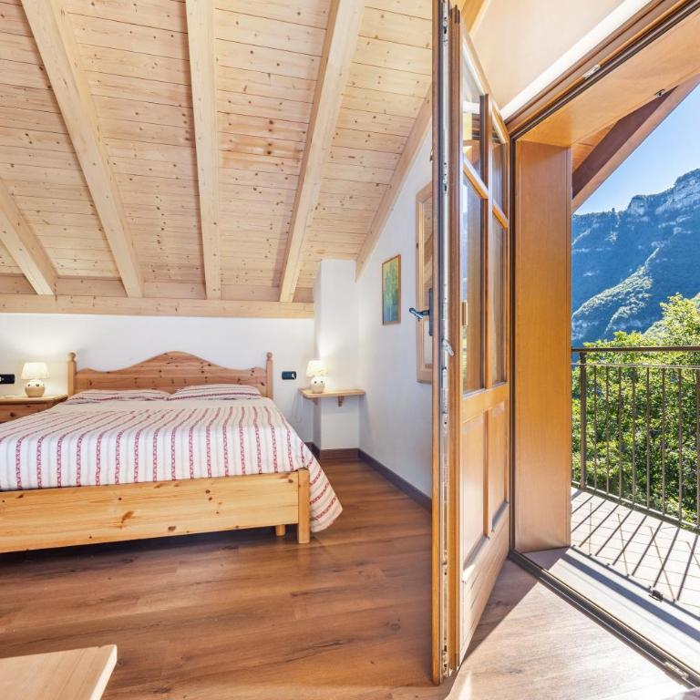 Agriturismo Malga Riondera - Appartamento Superior con 1 Camera da Letto e Balcone - 1
