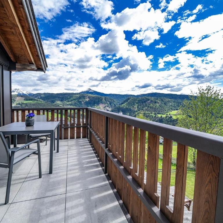 Chalet Schlossberg Schwarzhorn - Superior Apartment mit 1 Schlafzimmer und Balkon - 19