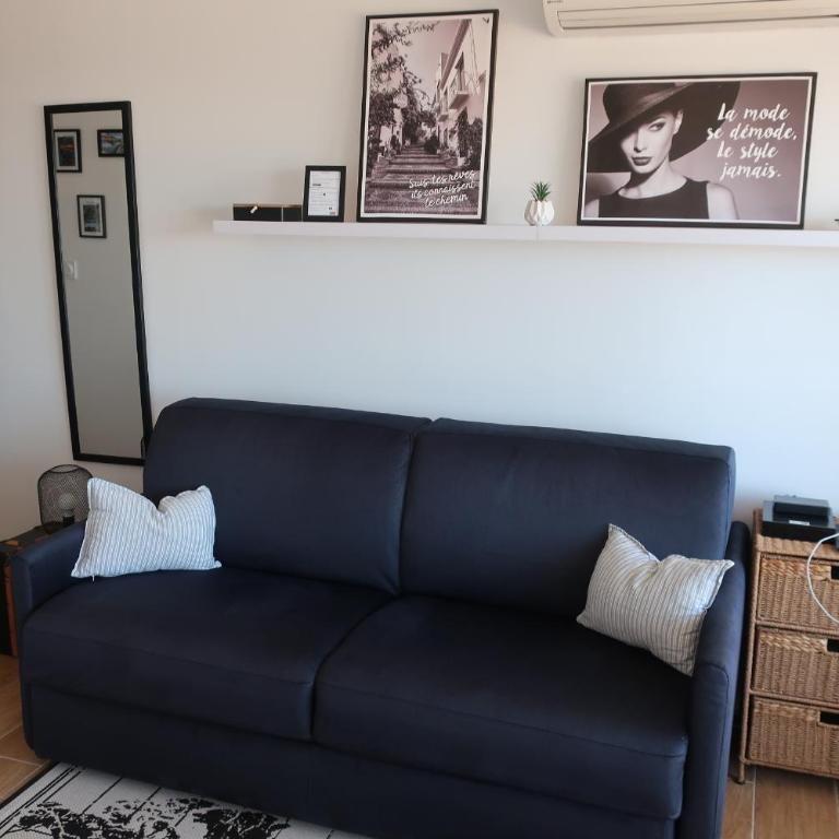 Studio Valras vue Port et Mer, Wi-Fi gratuit, Parking box fermés avec vélos inclus - Apartamento con vistas al mar - 11