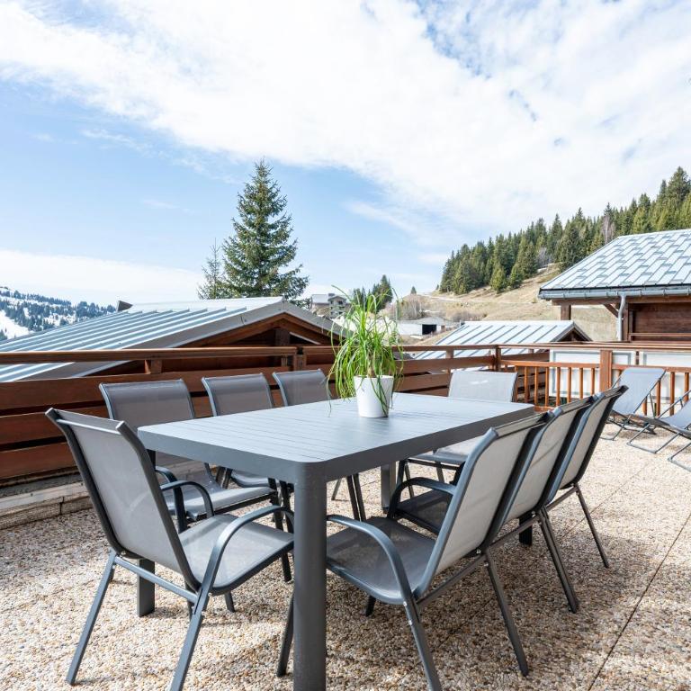 Appartements Les Saisies Hautlieux - Appartement 3 Chambres avec Vue sur la Montagne - 23