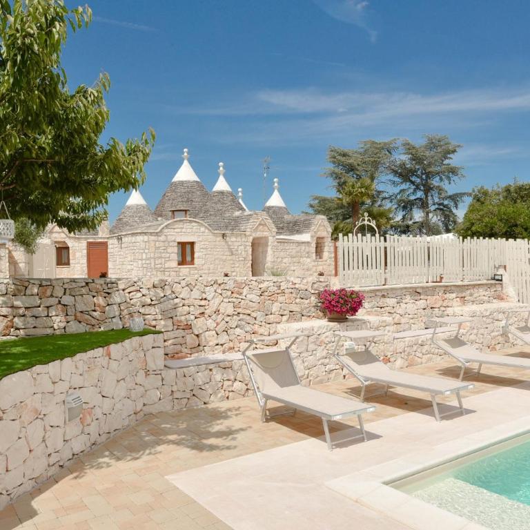 Trulli Colebè con Piscina - Villa con Vista Giardino - 6