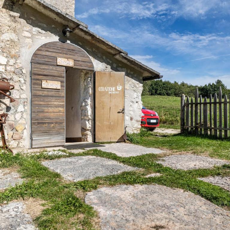 Agriturismo Malga Riondera - Appartamento Superior con 1 Camera da Letto e Balcone - 19