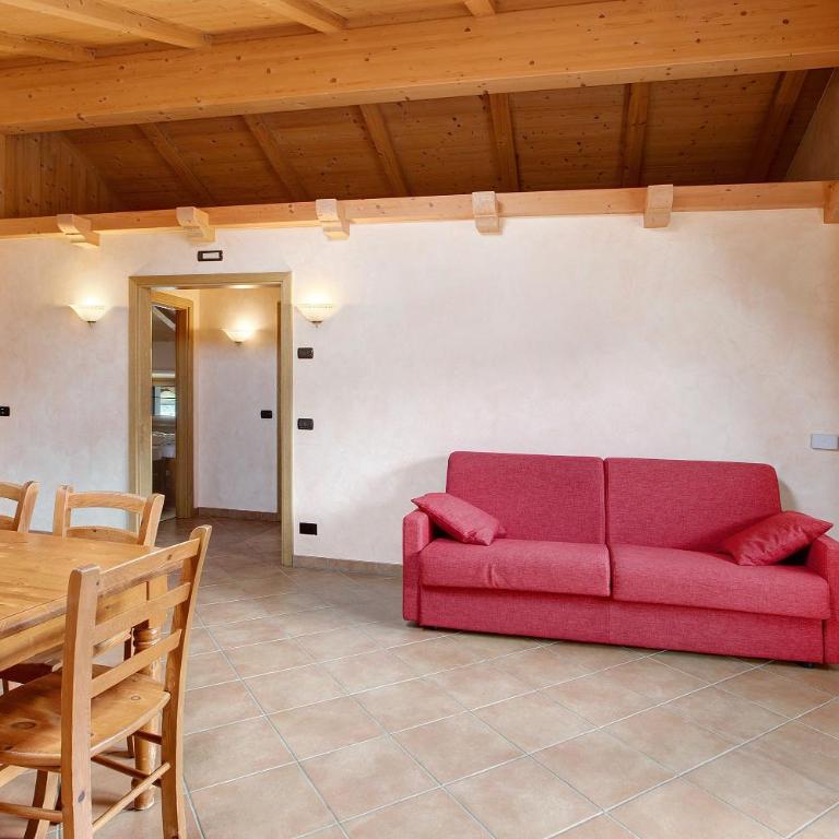 Chalet Anna Botton d'oro - Appartamento Deluxe con 2 Camere da Letto e Vista Giardino - 17