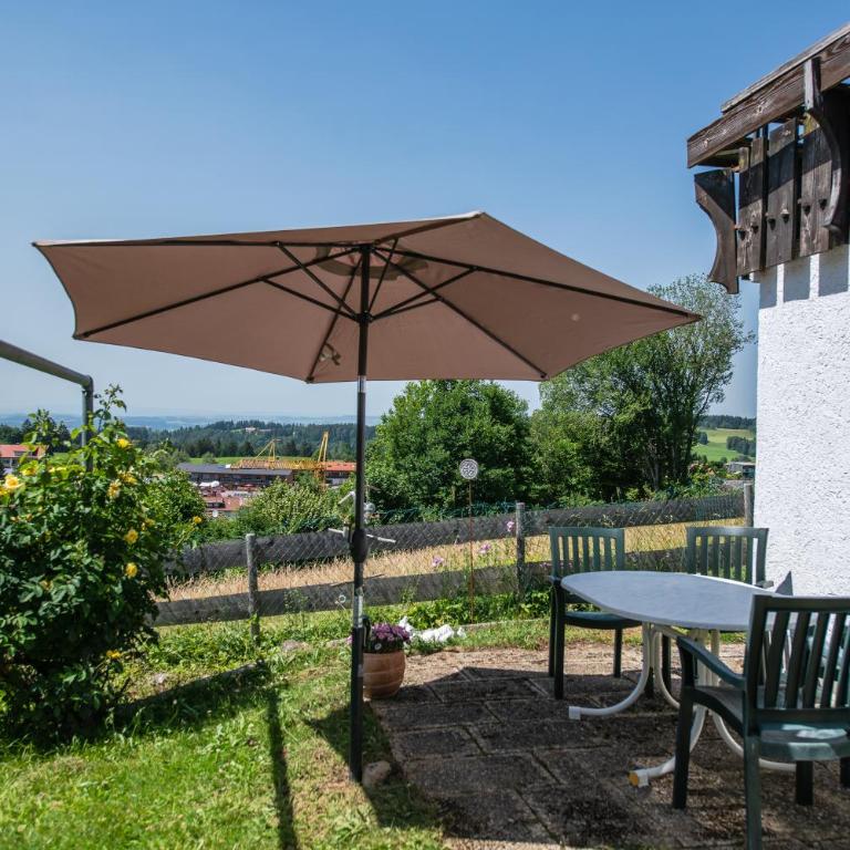 Scheidegg unterm Kreuzberg - Deluxe-Apartment mit 2 Schlafzimmern und Gartenblick - 13