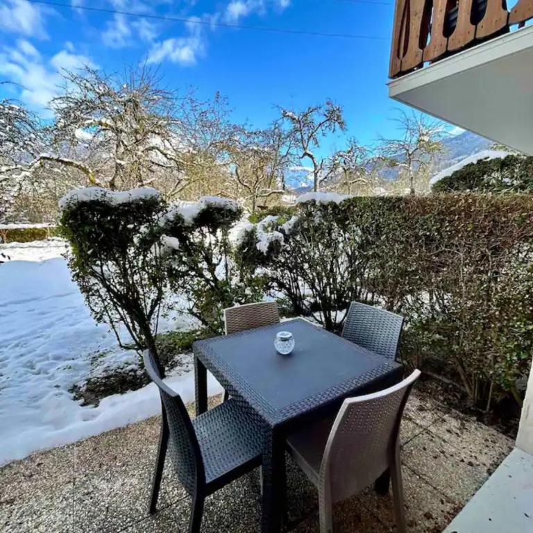 Les chalets du Praz 4 - Immoclean - One-Bedroom Apartment with Garden View - 20