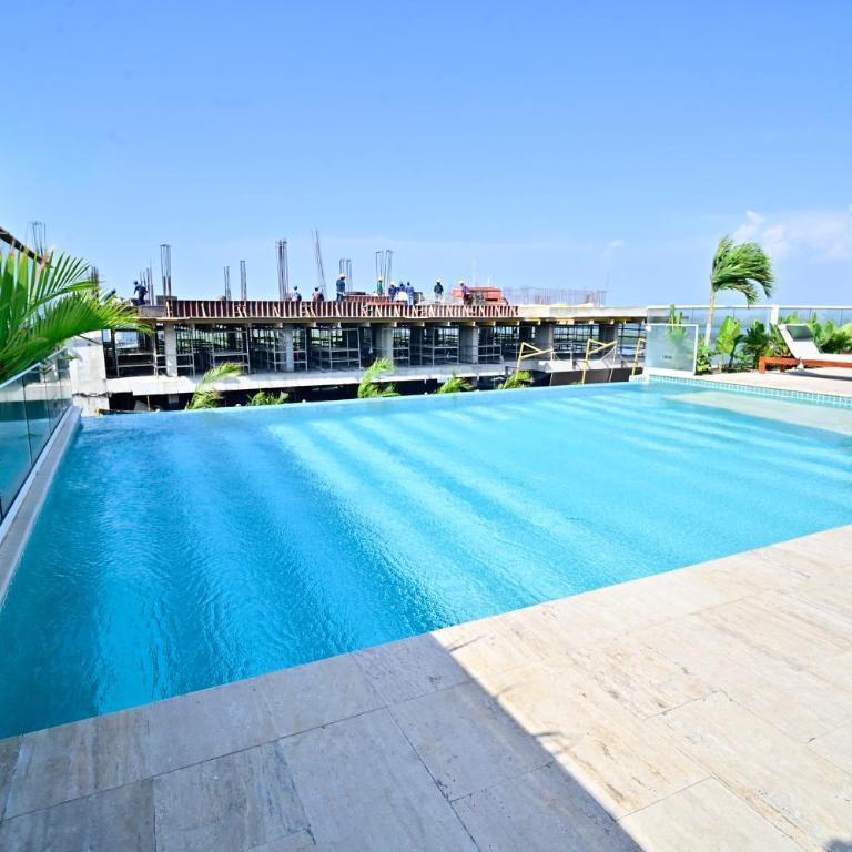 Luxury Apt with Jacuzzi Lagoon View Near Beach - One-Bedroom Apartment - 26