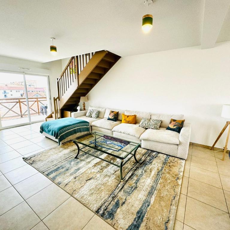 Superbe duplex au pied de la plage - Appartement 3 Chambres - Côté Océan - 1