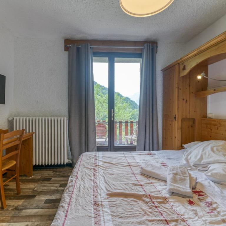 Chambre d'hôte Gite Passoud - Doppelzimmer mit Bergblick - 10