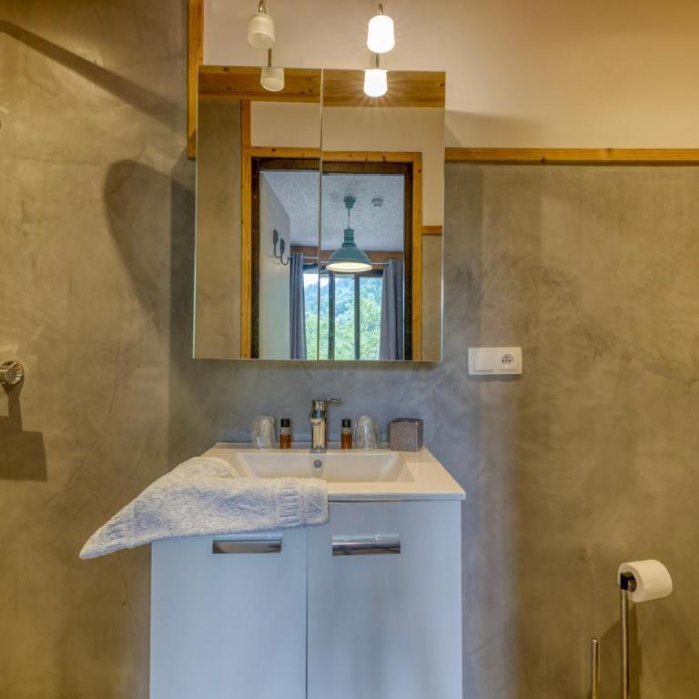 Chambre d'hôte Gite Passoud - Doppelzimmer mit Bergblick - 14