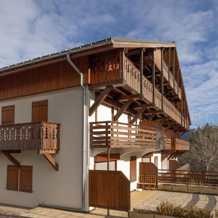 Appartement vue Mont Blanc - Superior One-Bedroom Apartment with Balcony - 20