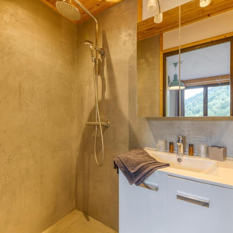 Chambre d'hôte Gite Passoud - Doppelzimmer mit Bergblick - 13