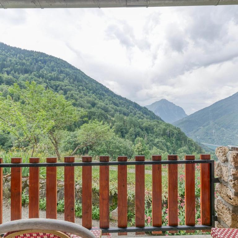 Chambre d'hôte Gite Passoud - Doppelzimmer mit Bergblick - 6