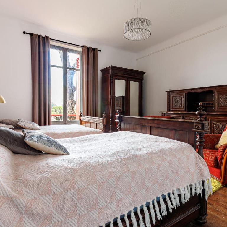 Etage maison bourgeoise dans Parc - Appartamento Deluxe con 2 Camere da Letto e Vista Giardino - 14