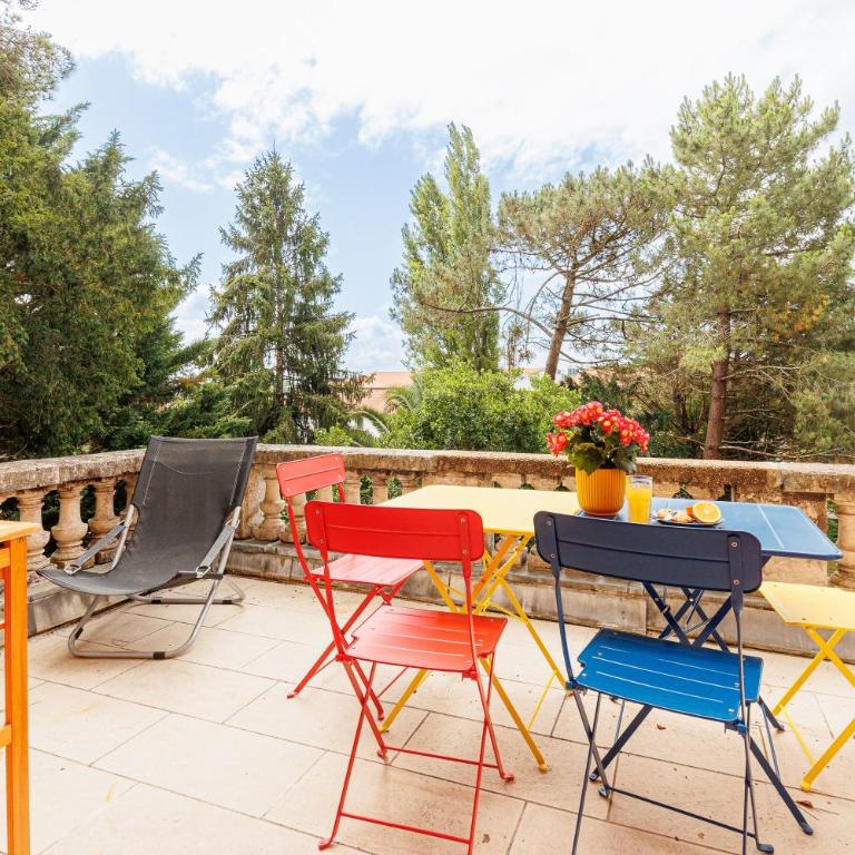 Etage maison bourgeoise dans Parc - Appartamento Deluxe con 2 Camere da Letto e Vista Giardino - 17