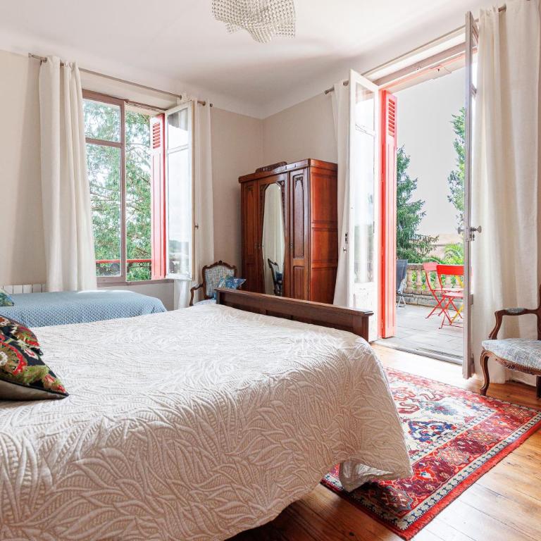Etage maison bourgeoise dans Parc - Appartamento Deluxe con 2 Camere da Letto e Vista Giardino - 15