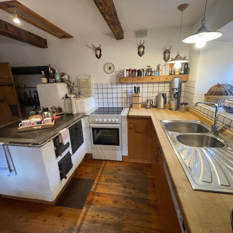Geigerhaus 500 Jahre - Maisonette - Deluxe-Apartment mit 2 Schlafzimmern und Gartenblick - 18