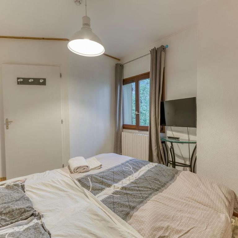Chambre d'hôte Gite Passoud - Doppelzimmer mit Bergblick - 5