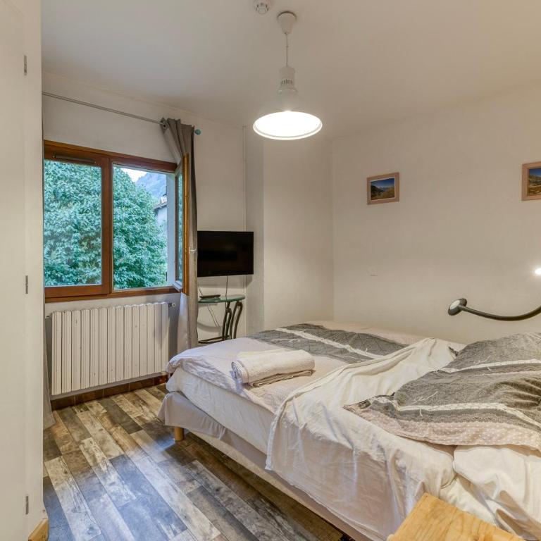 Chambre d'hôte Gite Passoud - Doppelzimmer mit Bergblick - 7