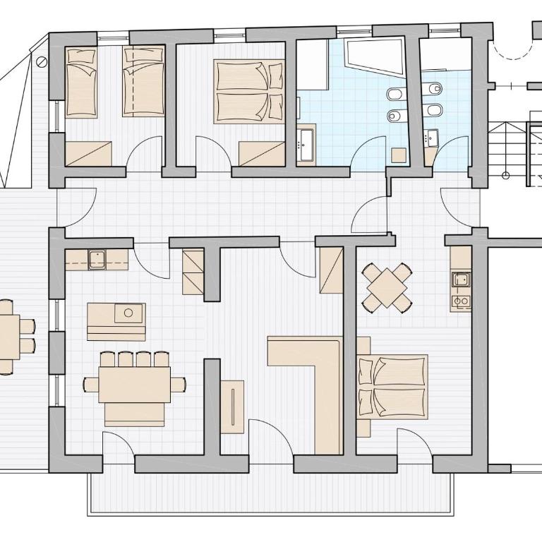Sparberhof Exklusive - Premium Apartment mit 3 Schlafzimmern und Balkon - 13