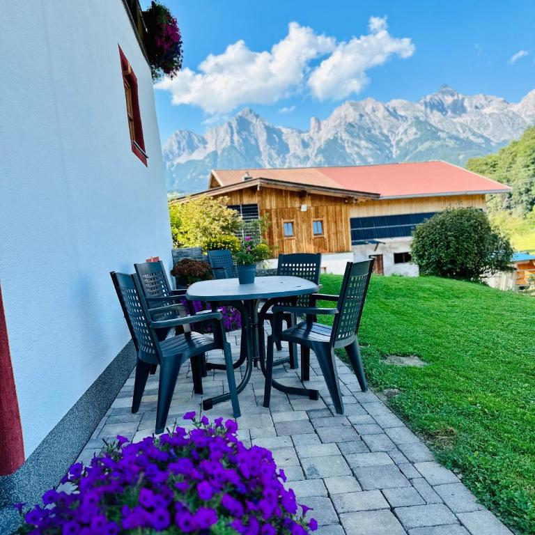 Ferienwohnung Steinernes Meer - Deluxe-Apartment mit 2 Schlafzimmern und Gartenblick - 17