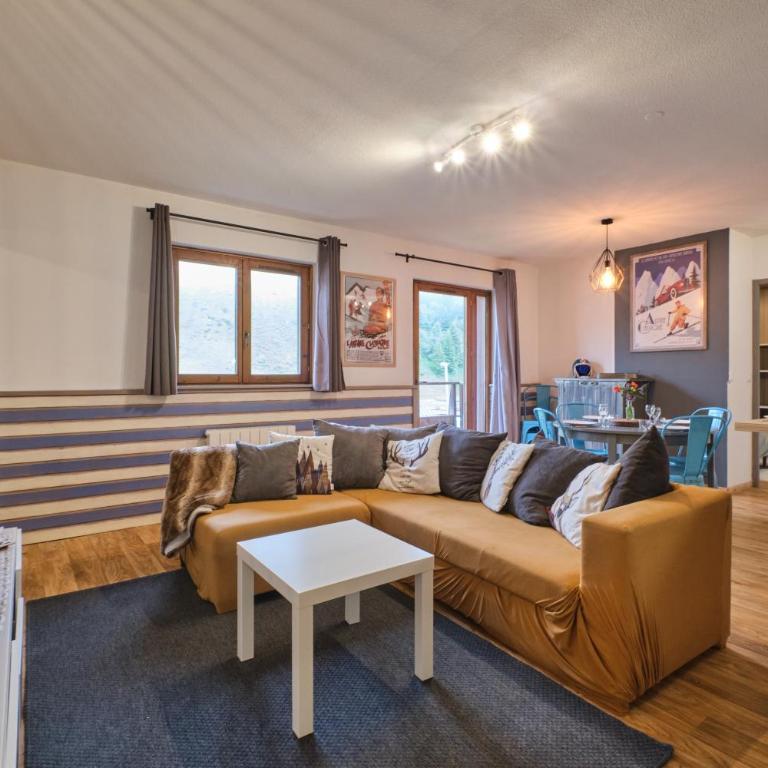 Grand appt au pieds des pistes - Apartamento Deluxe de 2 dormitorios con balcón - 3