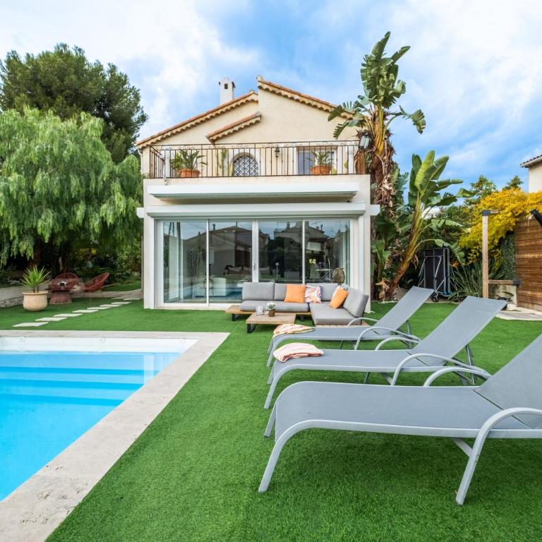 Villa 8 personnes bord de mer - Villa con vistas al jardín - 3