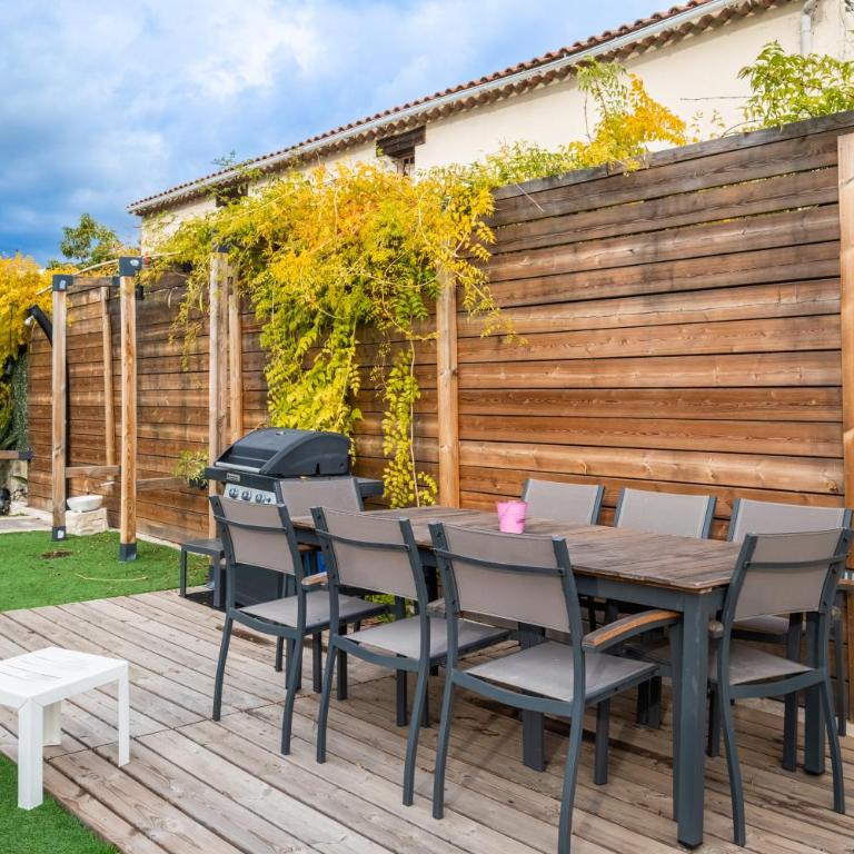 Villa 8 personnes bord de mer - Villa con vistas al jardín - 6