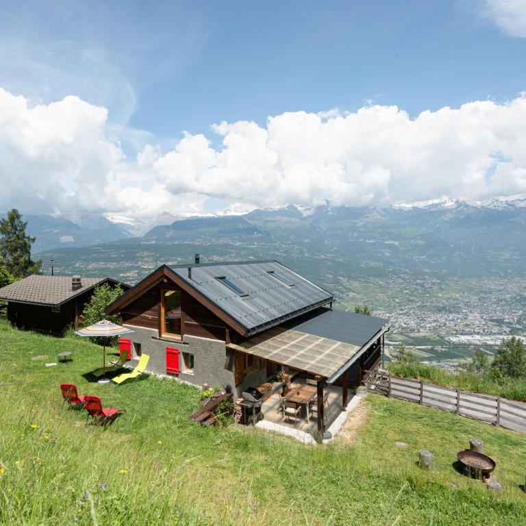 Les Tsablos- Mayen-Maiensäss in Vercorin, Valais - Ferienhaus - 20