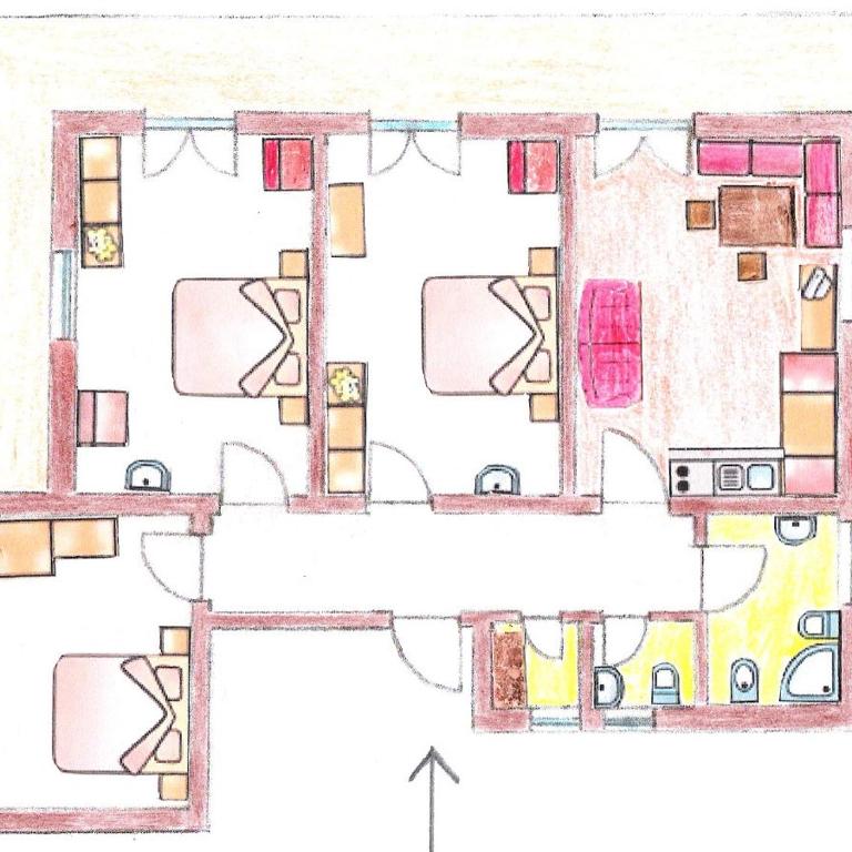 Manuel's App Watschinger -Edelweiss - Apartamento Premium de 3 dormitorios con balcón - 24