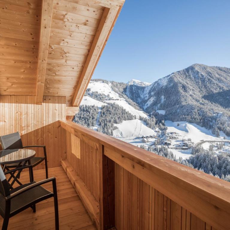 Ciasa Funtanies Sas dla Crusc - Appartamento Superior con 1 Camera da Letto e Balcone - 12