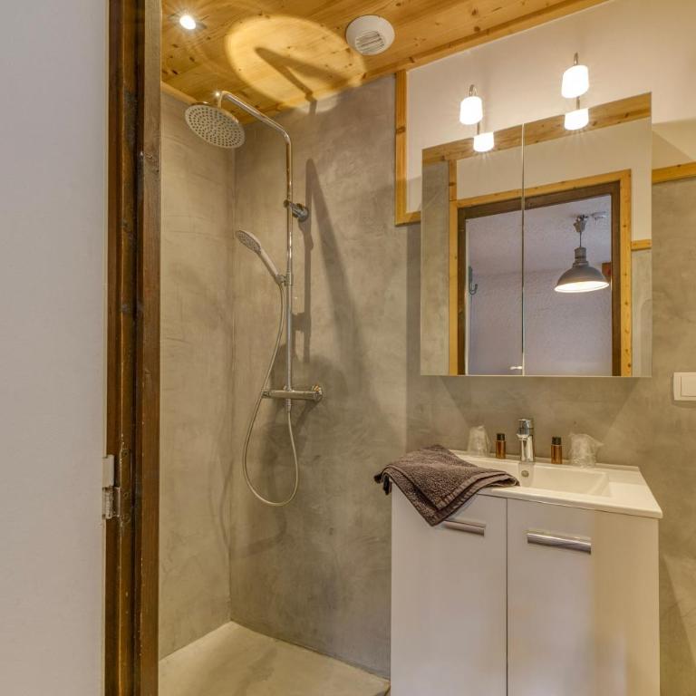 Chambre d'hôte Gite Passoud - Doppelzimmer mit Bergblick - 15