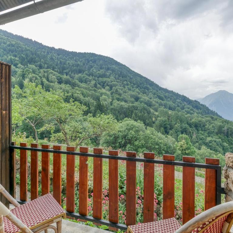 Chambre d'hôte Gite Passoud - Doppelzimmer mit Bergblick - 7
